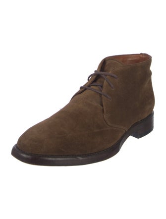 Frye Suede Lace-Up Boots