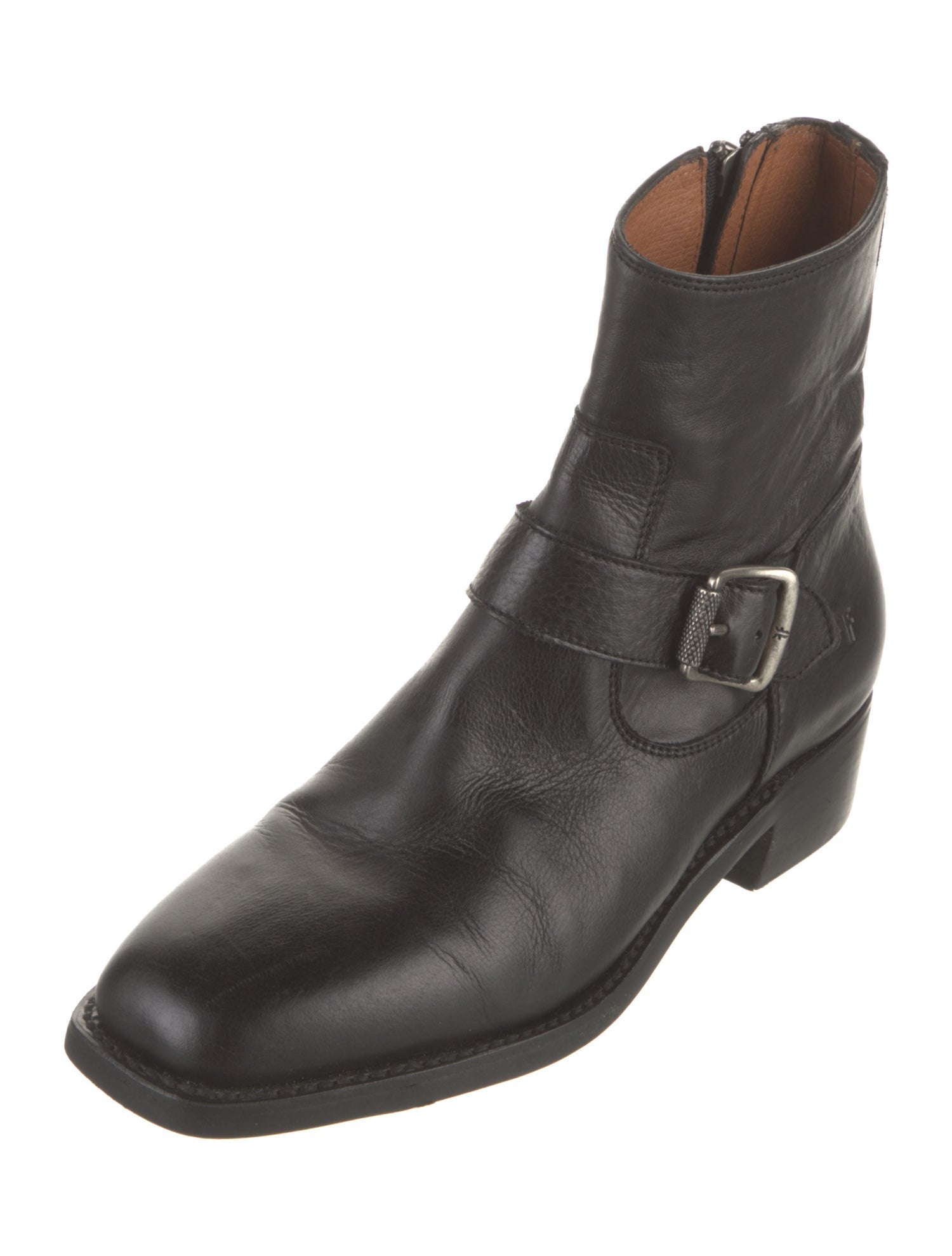 Frye Leather Moto Boots