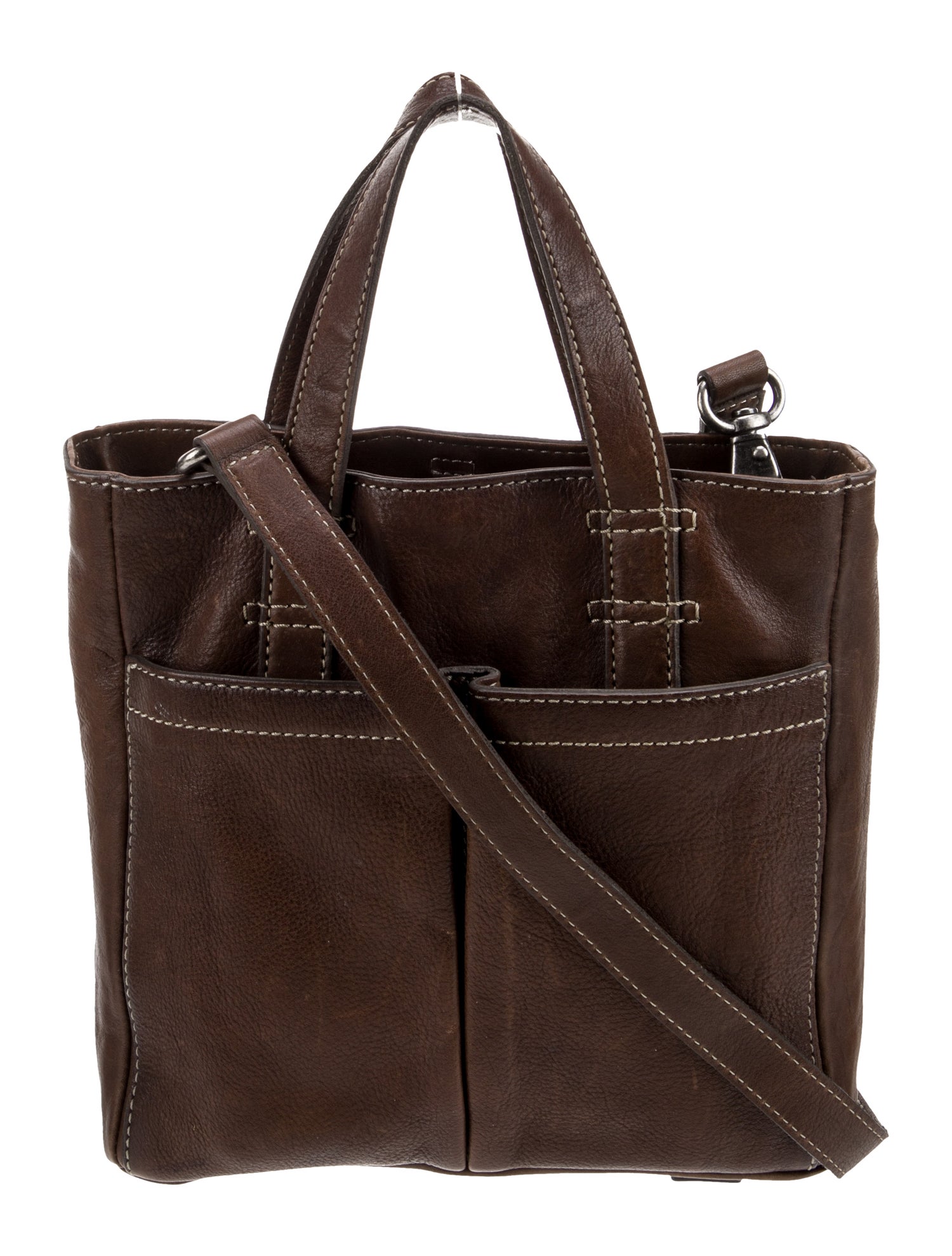 Frye Leather Top Handle Bag