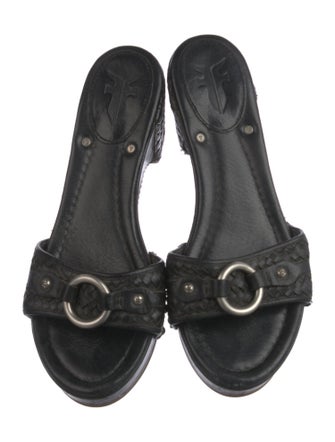 Frye Leather Slides