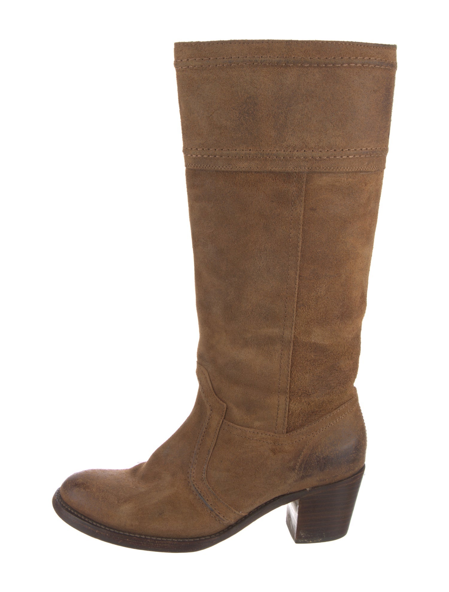 Frye Suede Riding Boots