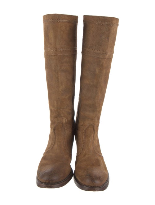 Frye Suede Riding Boots