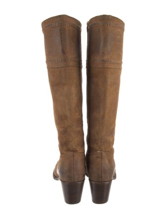 Frye Suede Riding Boots