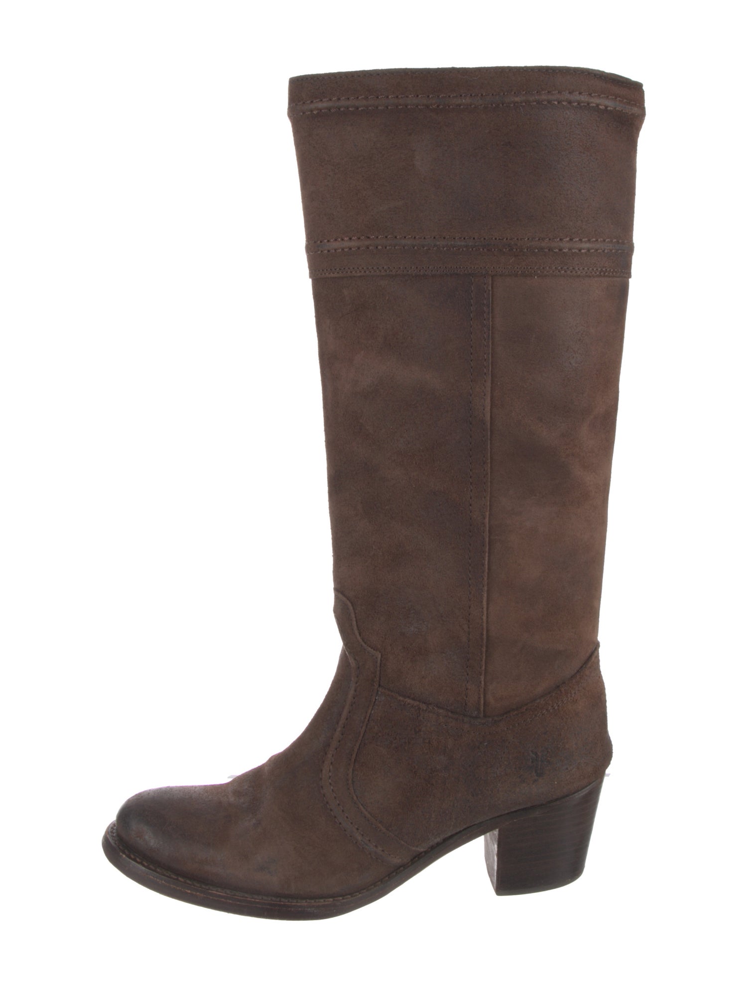 Frye Suede Riding Boots