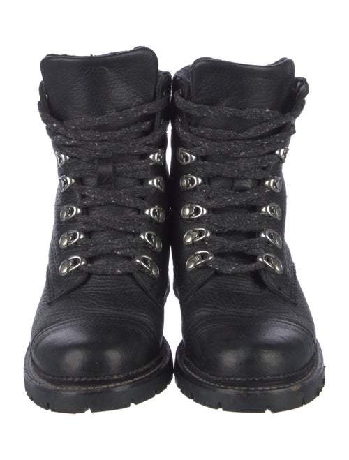 Frye Leather Combat Boots