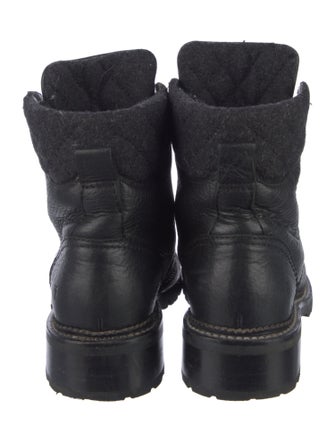 Frye Leather Combat Boots