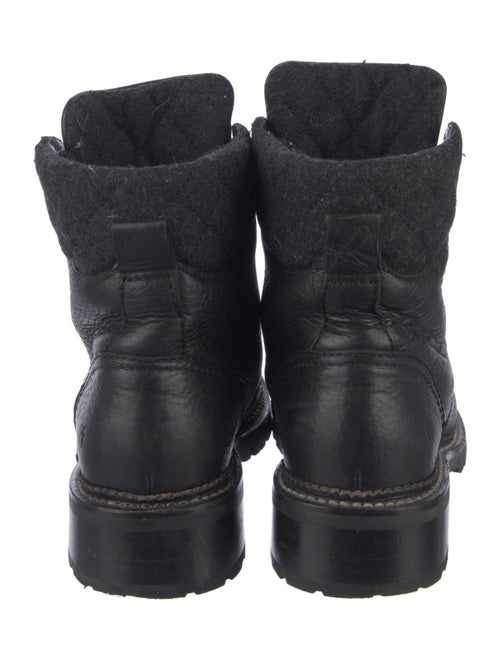 Frye Leather Combat Boots