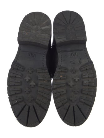 Frye Leather Combat Boots