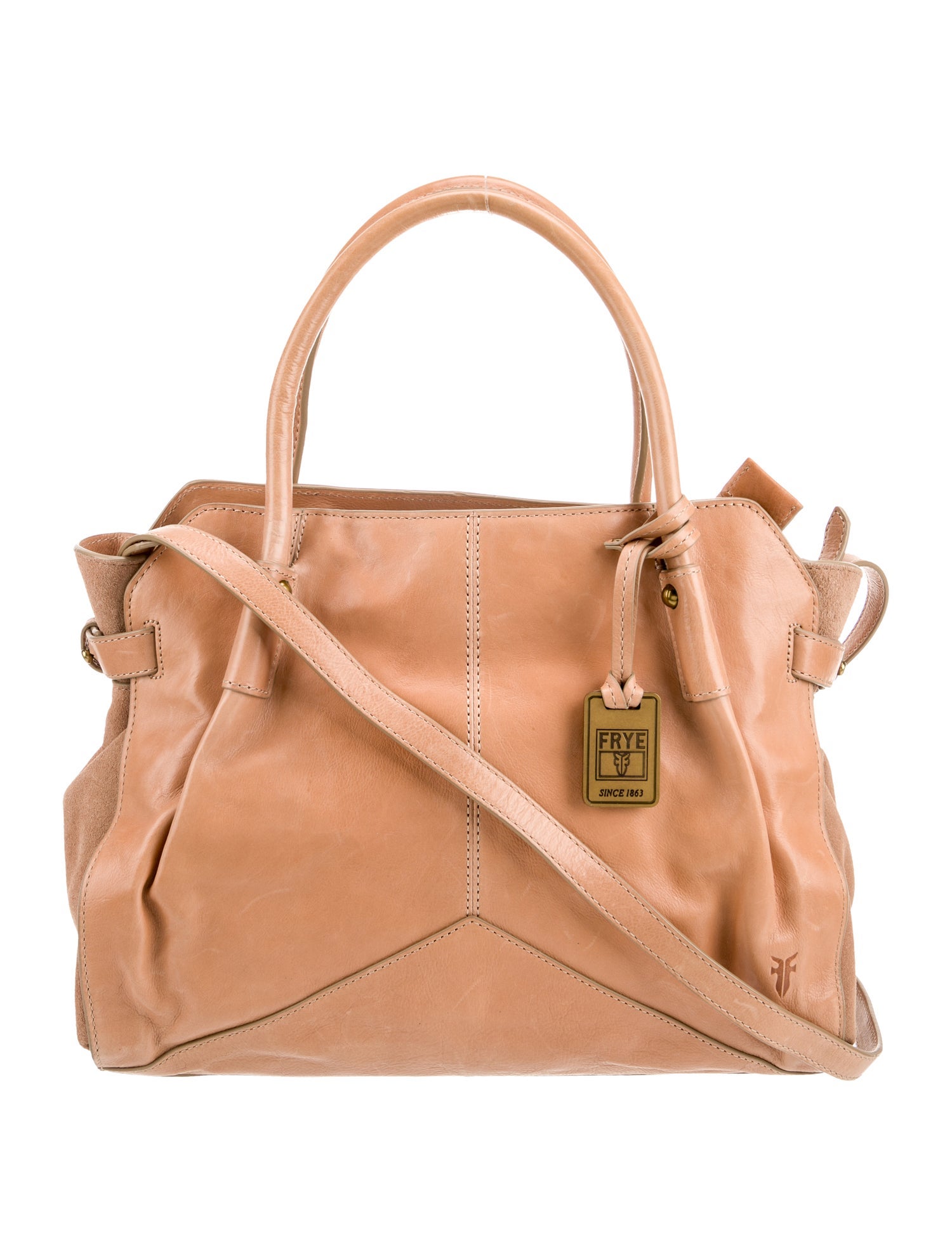 Frye Leather Top Handle Bag