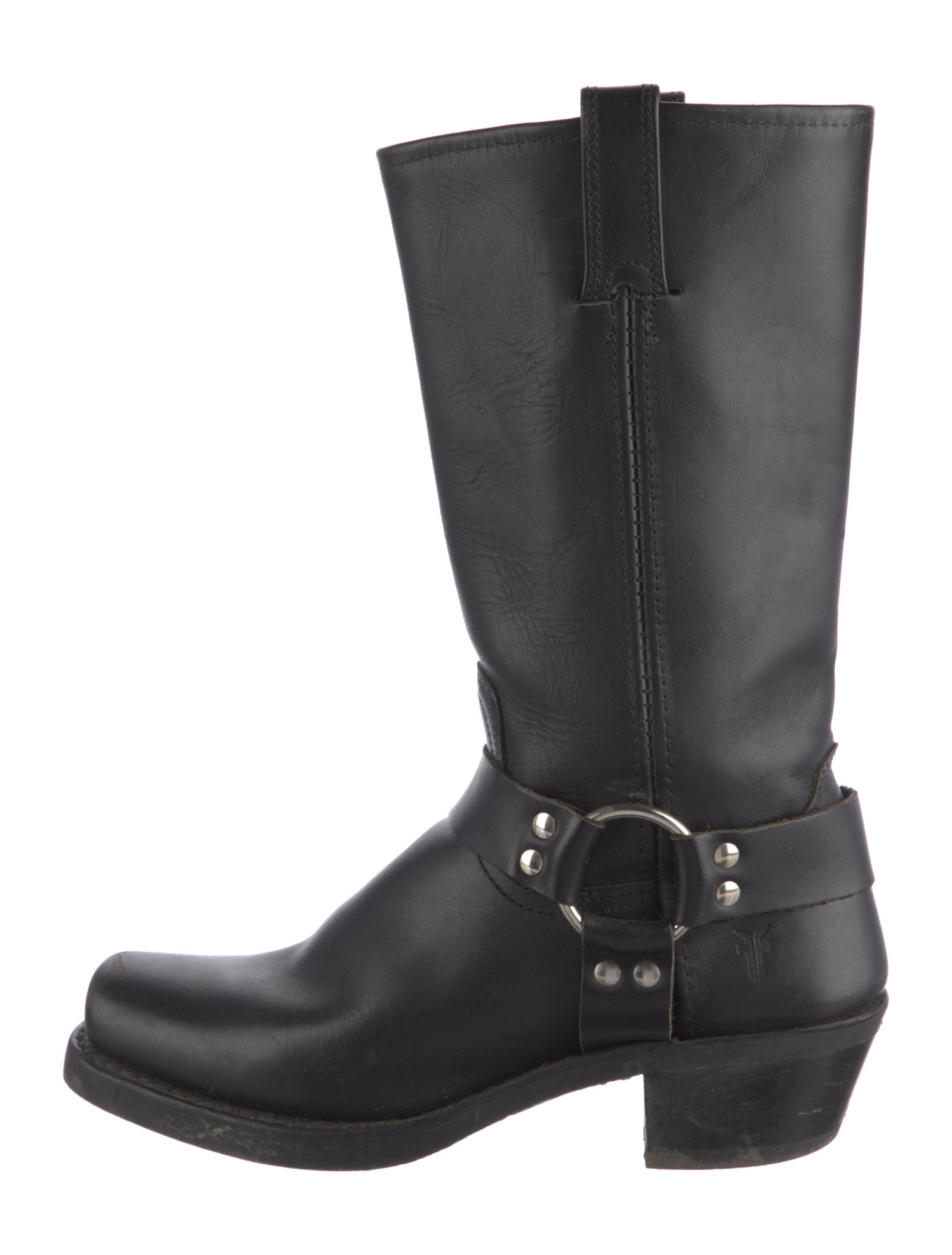 Frye Leather Moto Boots