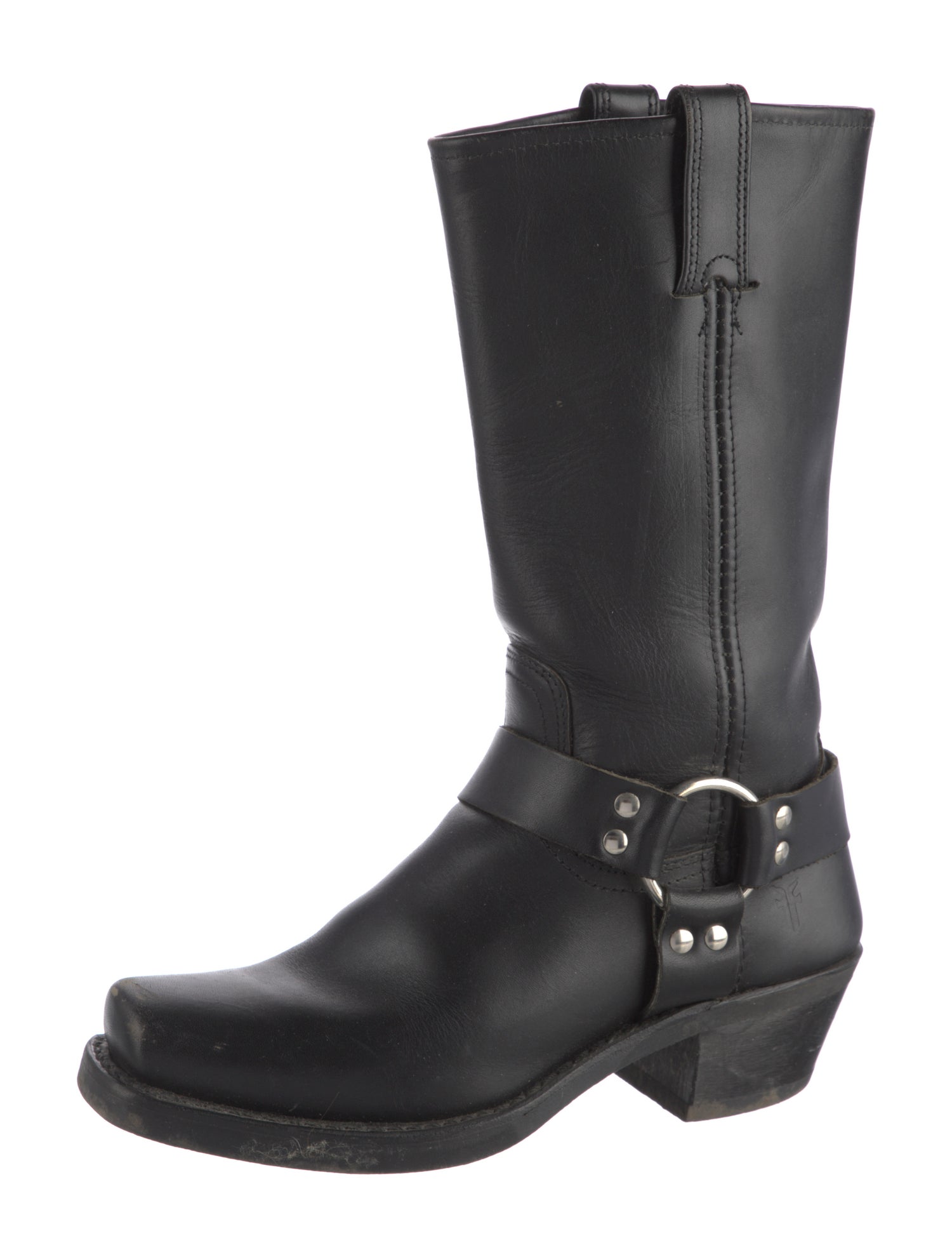 Frye Leather Moto Boots