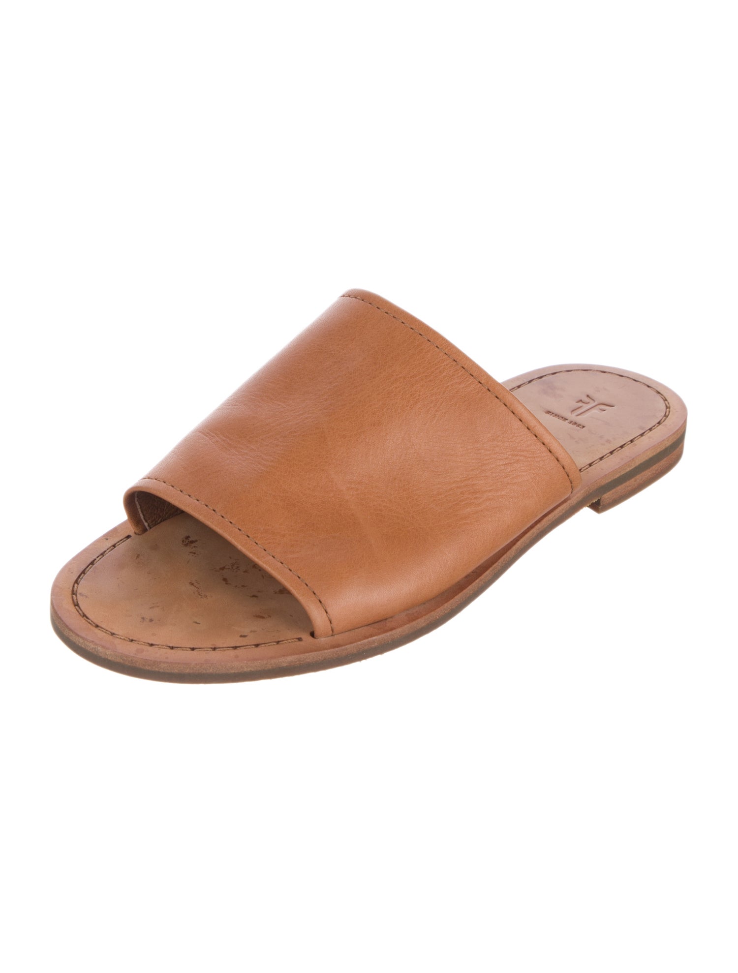 Frye Leather Slides