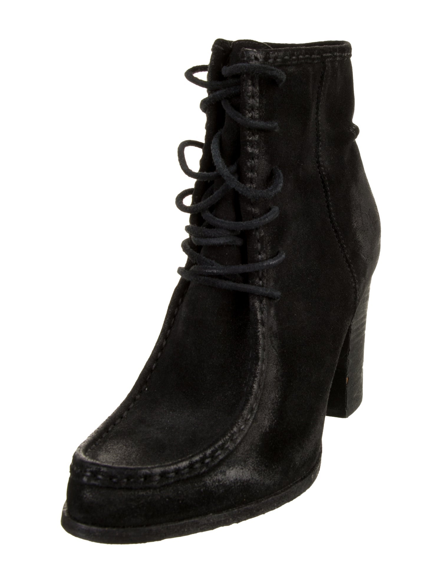Frye Suede Lace-Up Boots
