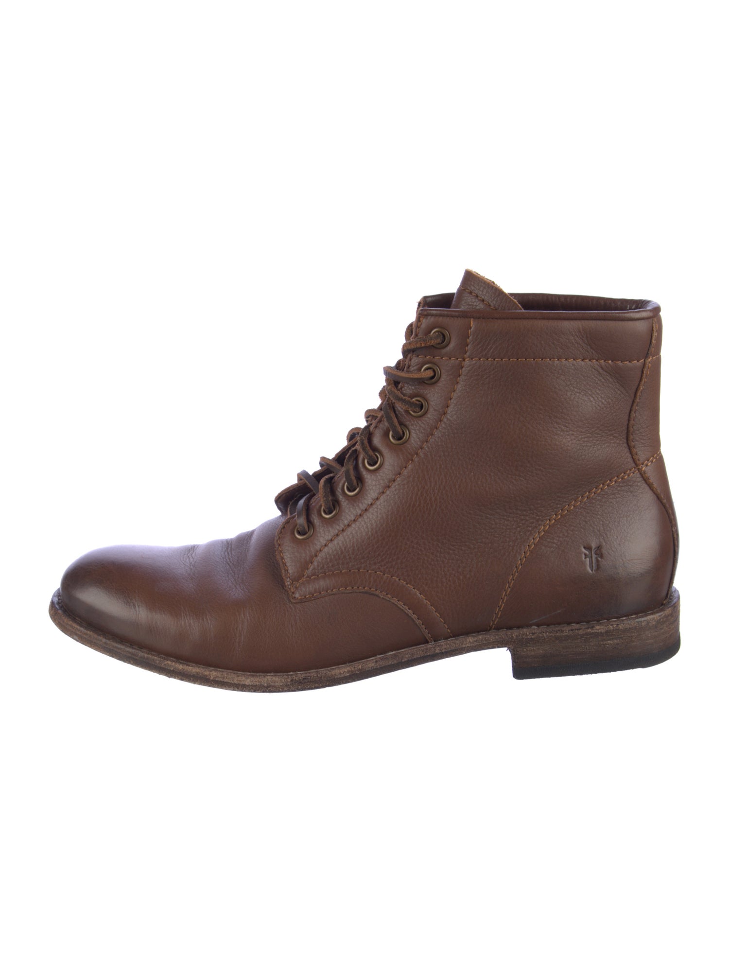 Frye Leather Lace-Up Boots