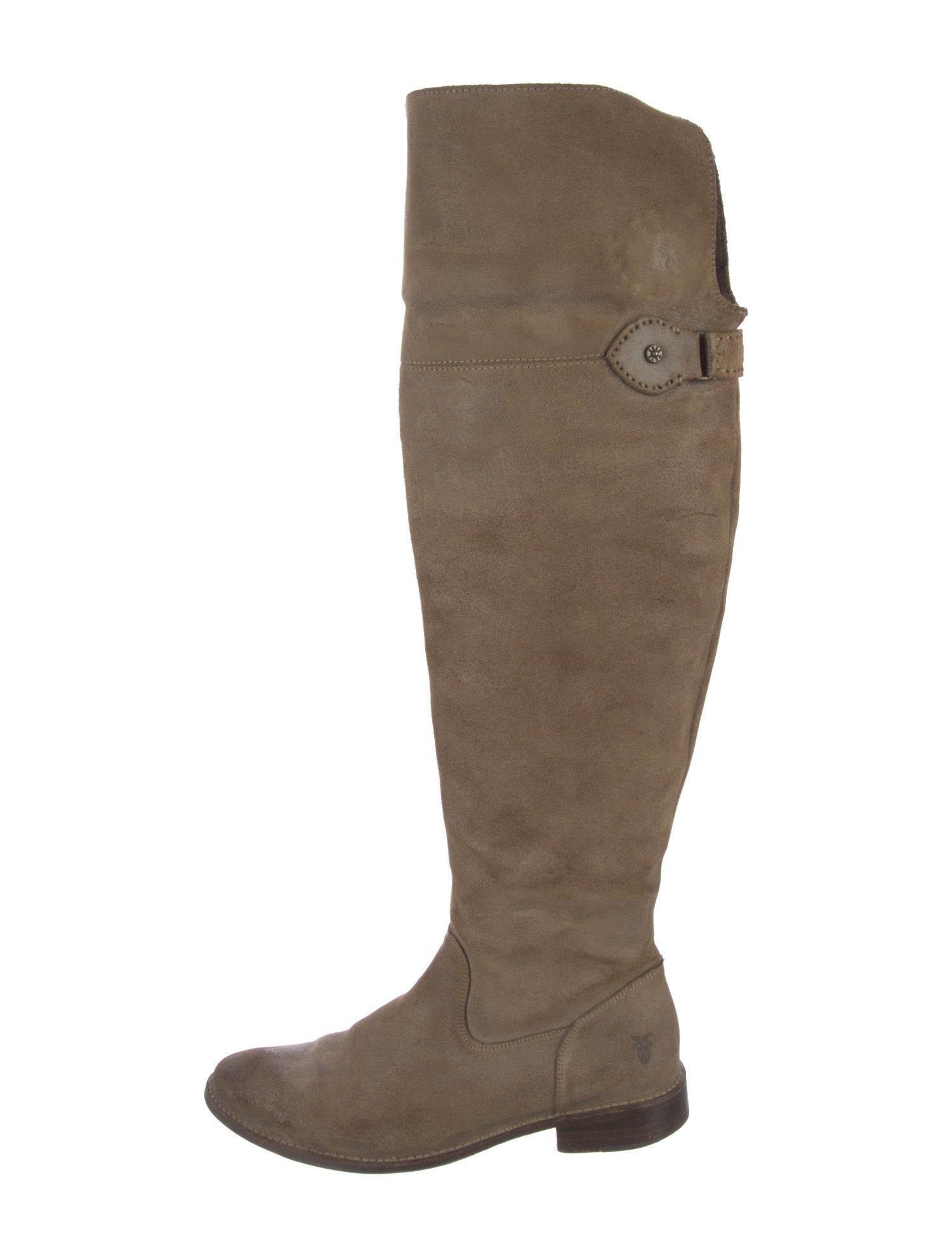 Frye Suede Riding Boots