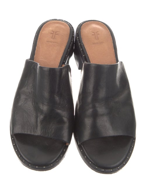 Frye Leather Slides
