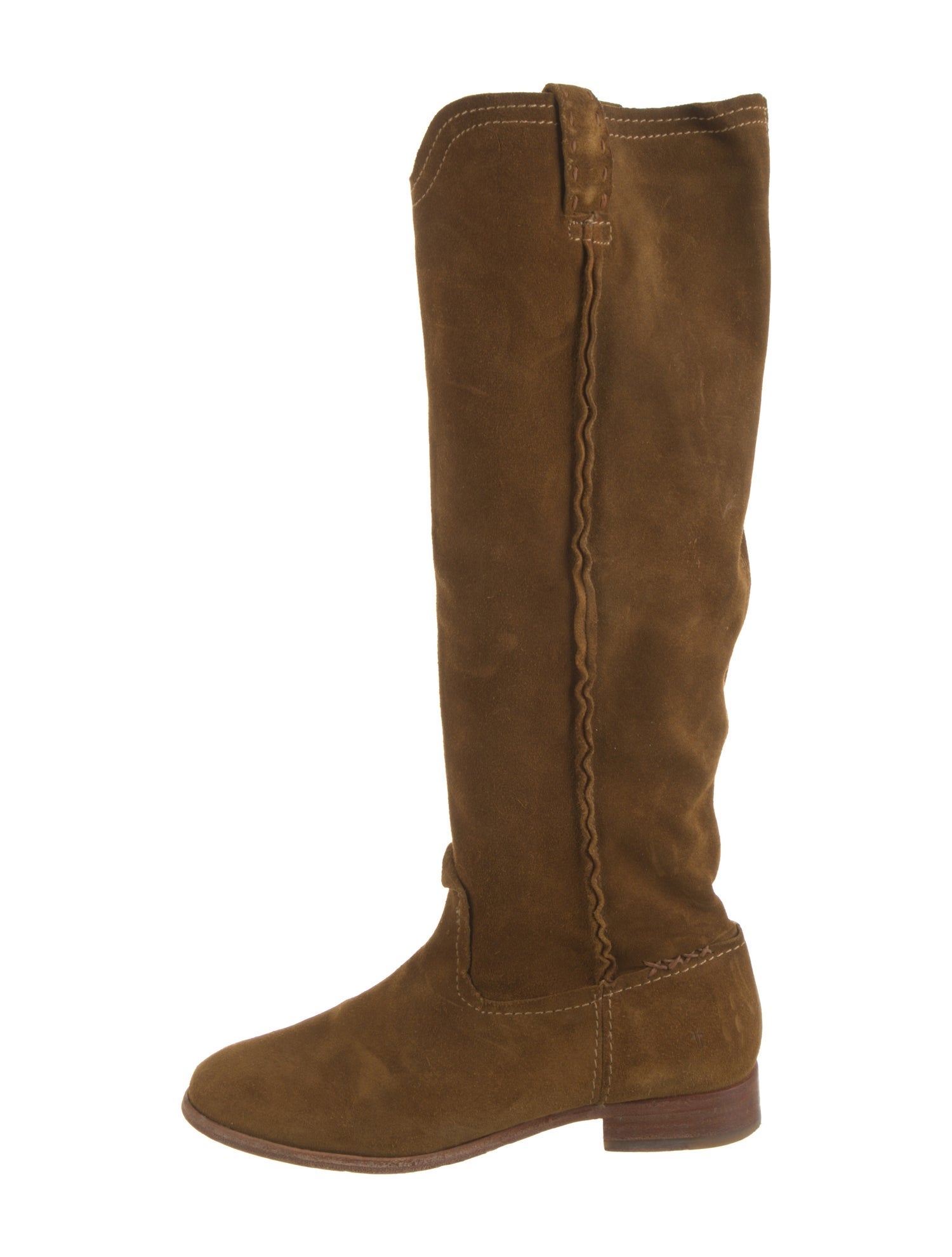 Frye Suede Riding Boots