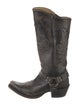 Frye Leather Patterned Western Boots