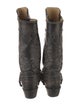 Frye Leather Patterned Western Boots