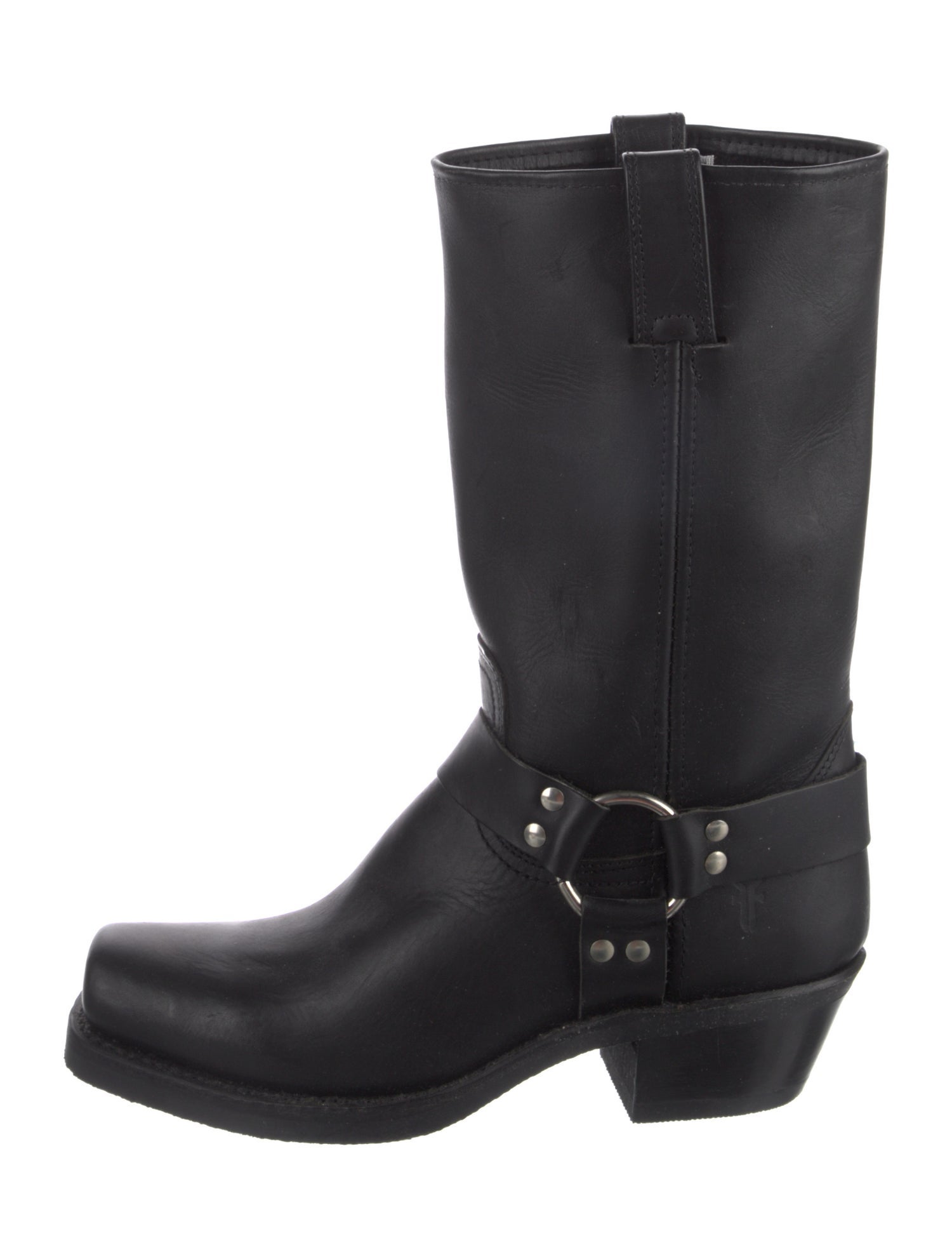 Frye Leather Moto Boots