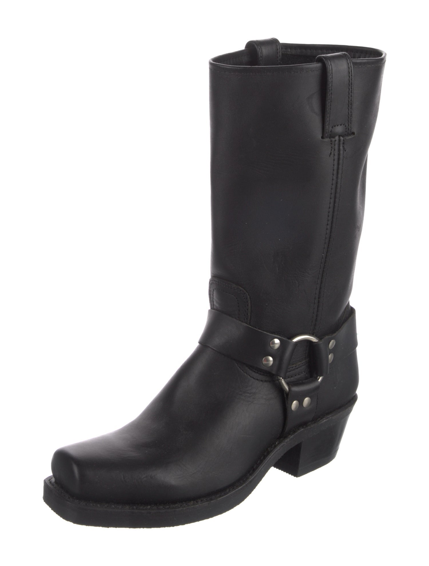 Frye Leather Moto Boots