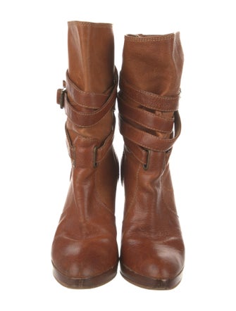 Frye Leather Slouch Boots
