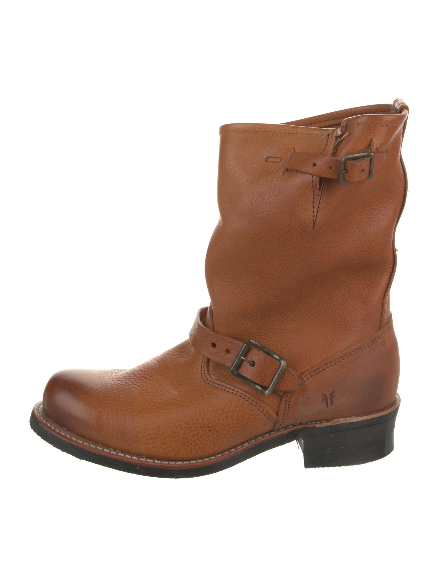 Frye Leather Moto Boots