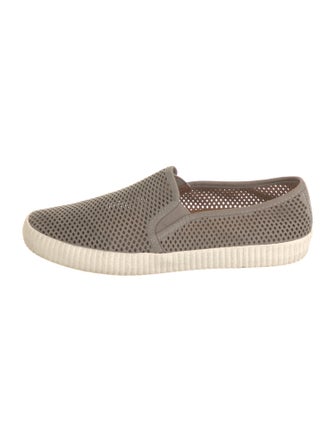 Frye Leather Lasercut Accents Espadrilles