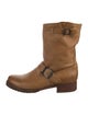 Frye Leather Moto Boots