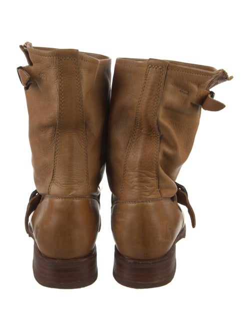 Frye Leather Moto Boots