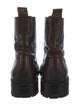 Frye Leather Combat Boots