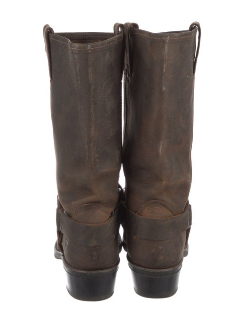 Frye Leather Moto Boots