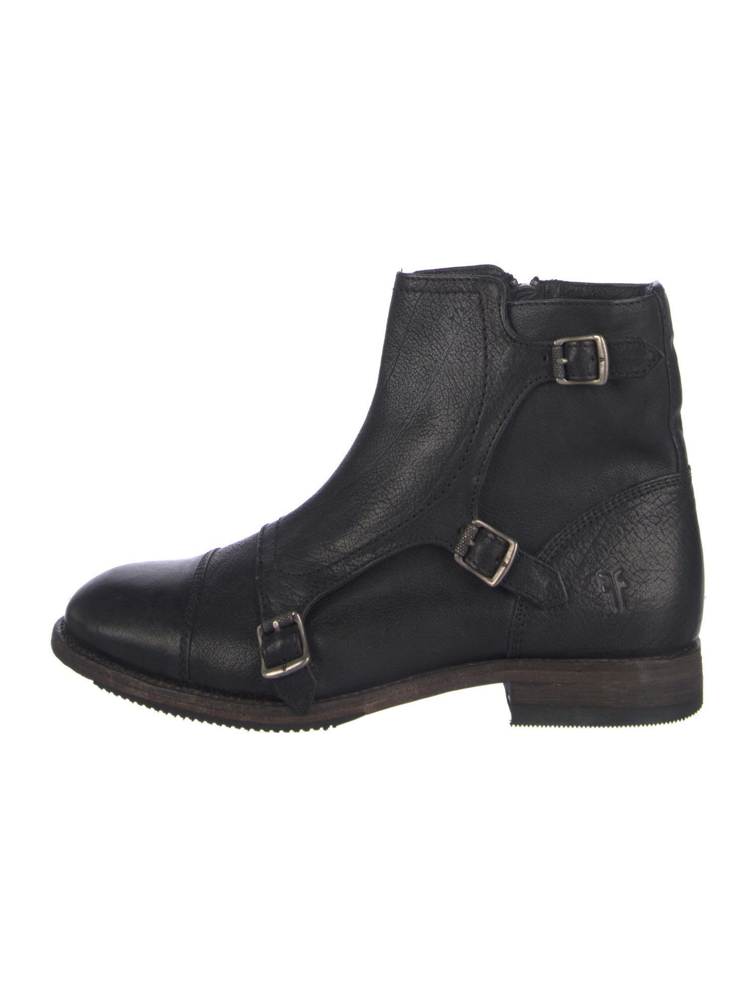 Frye Leather Moto Boots