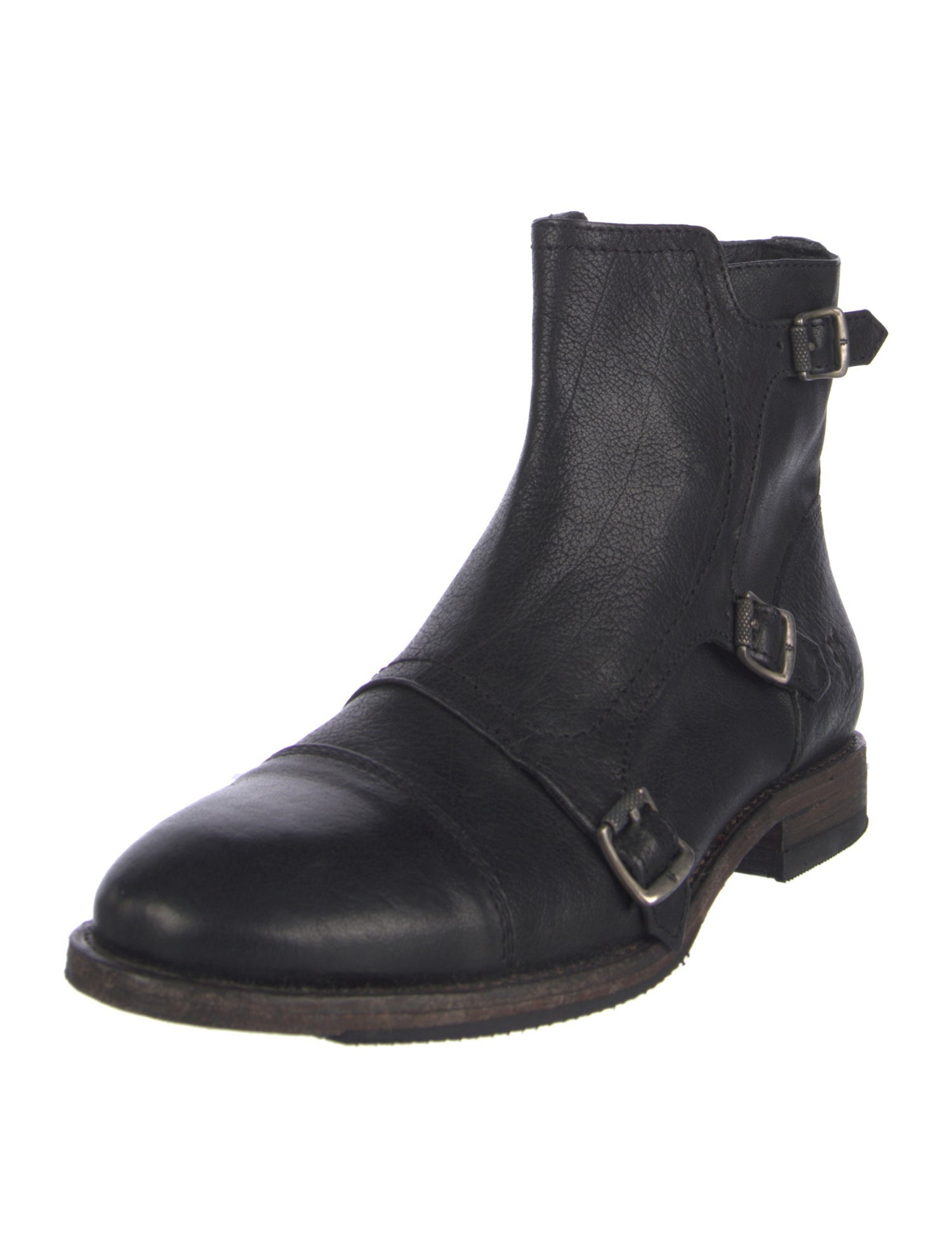 Frye Leather Moto Boots