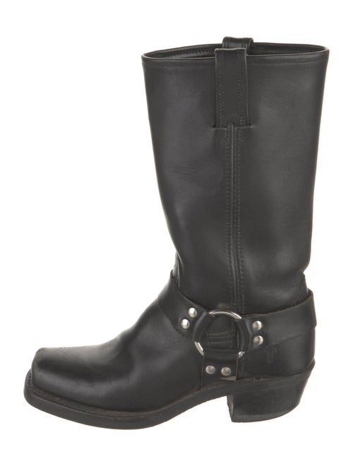 Frye Leather Moto Boots