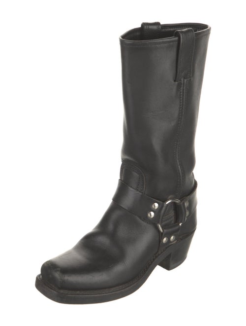 Frye Leather Moto Boots