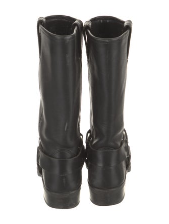 Frye Leather Moto Boots