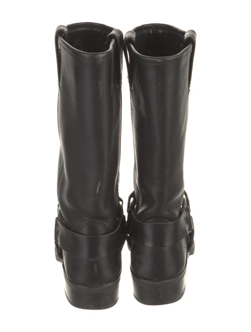 Frye Leather Moto Boots