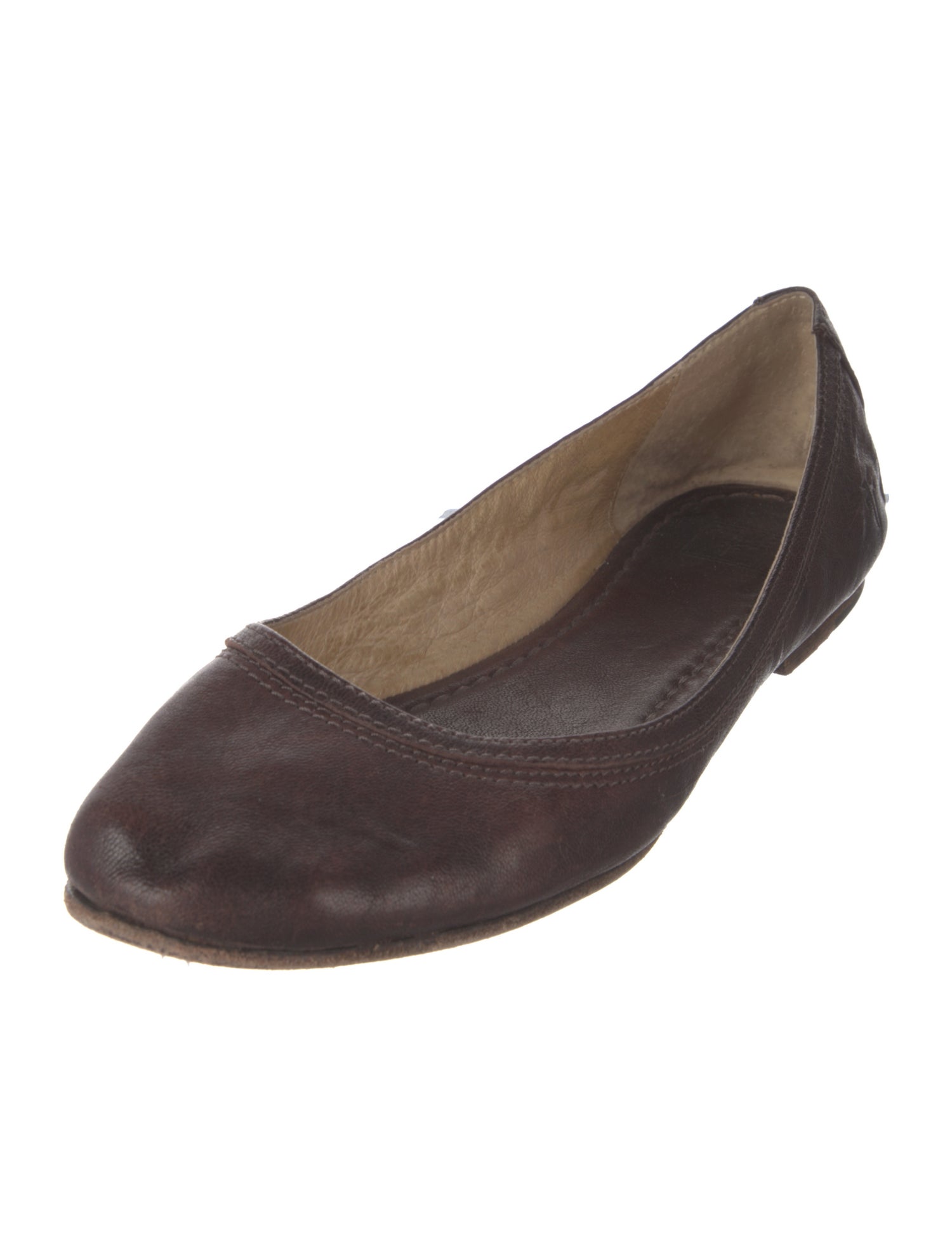 Frye Leather Ballet Flats