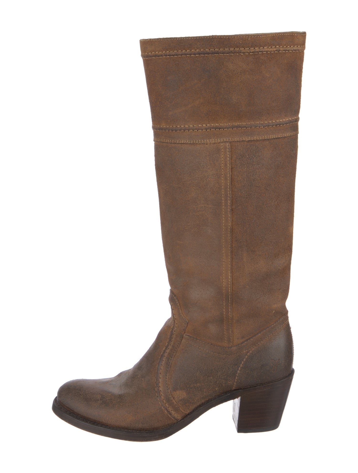 Frye Suede Riding Boots