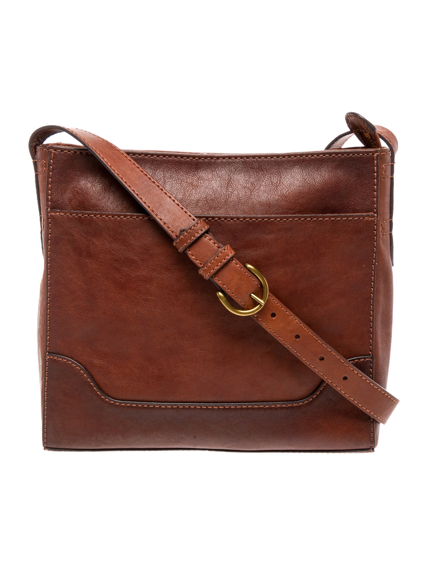 Frye Leather Messenger Bag