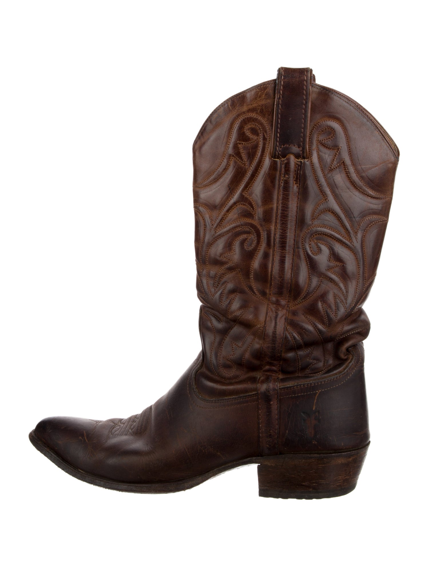 Frye Leather Western Boots