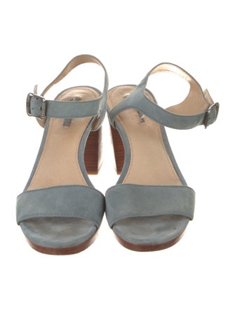 Frye Suede Slingback Sandals