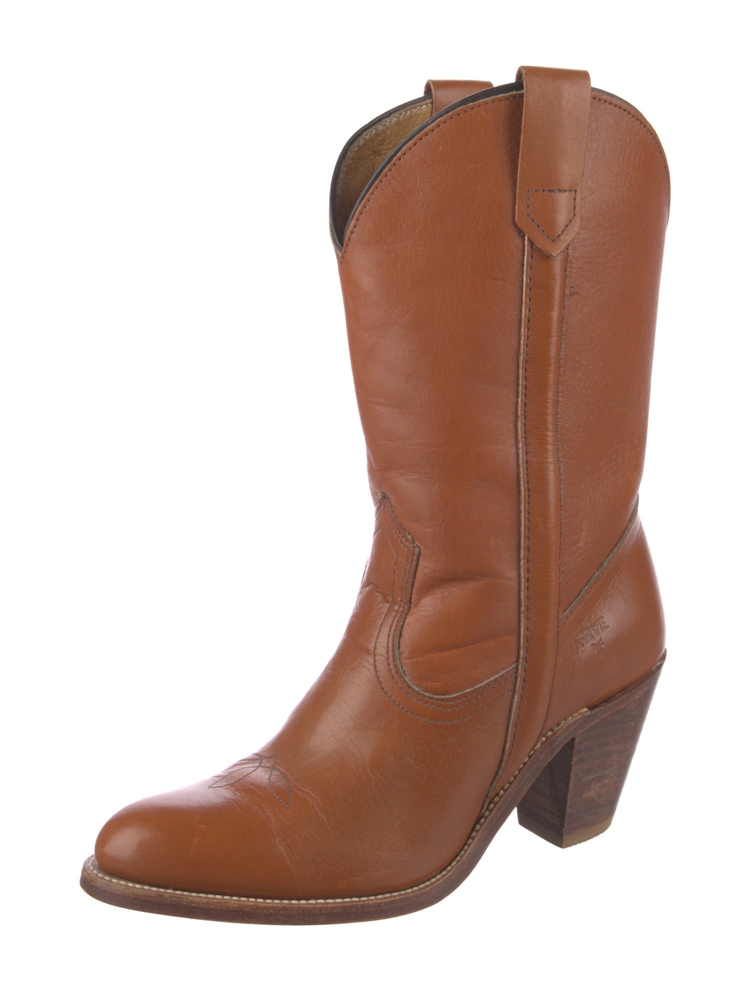 Frye Leather Western Boots