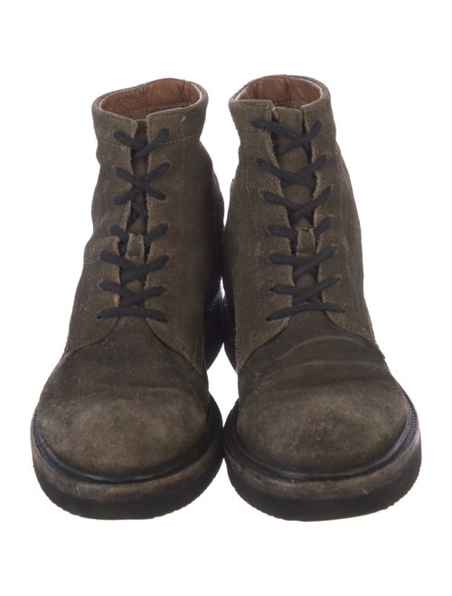 Frye Suede Lace-Up Boots