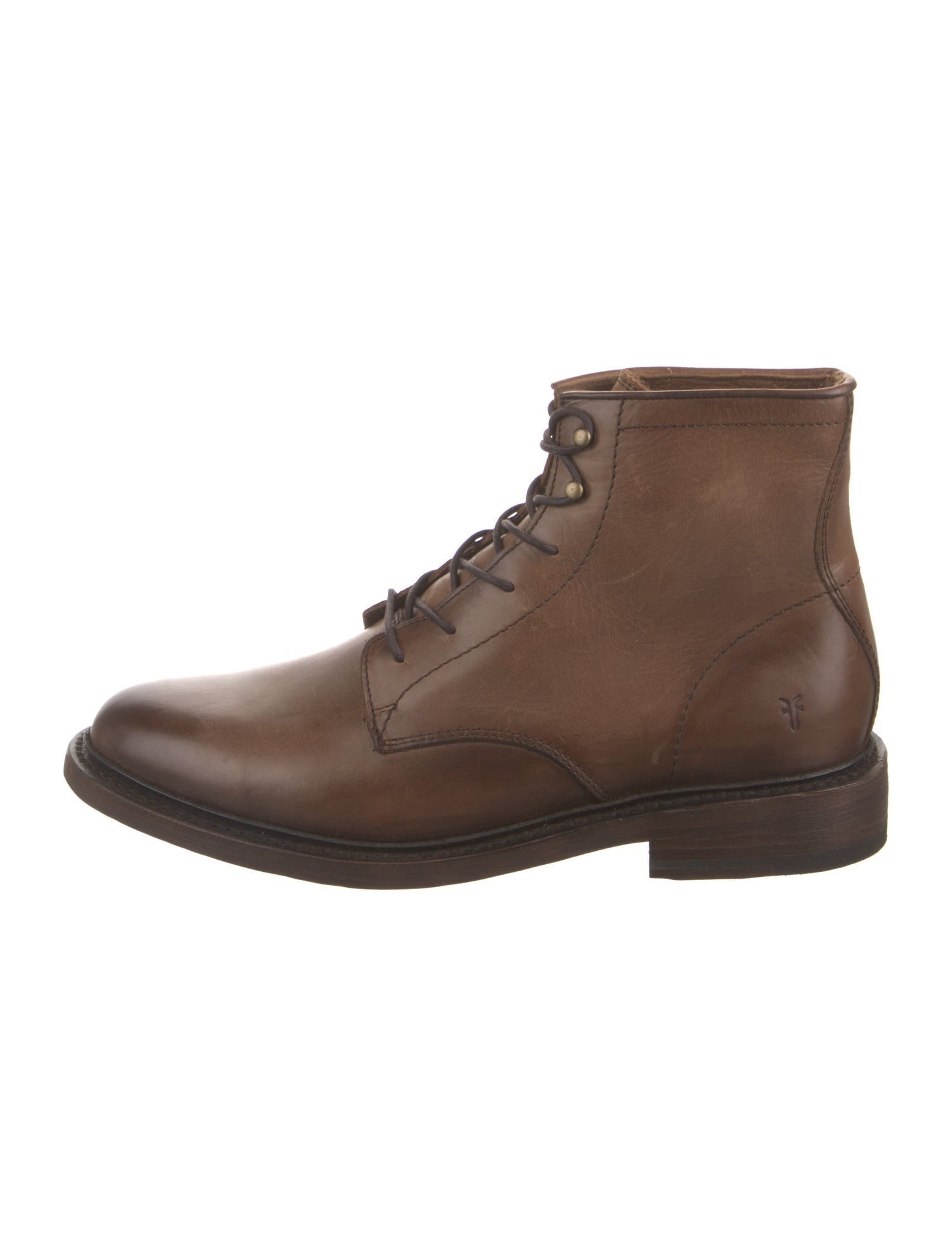 Frye Leather Lace-Up Boots
