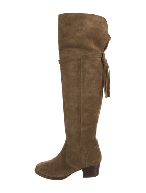 Frye Suede Slouch Boots
