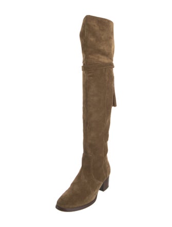 Frye Suede Slouch Boots
