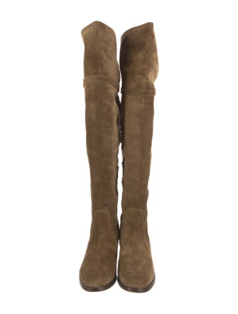Frye Suede Slouch Boots
