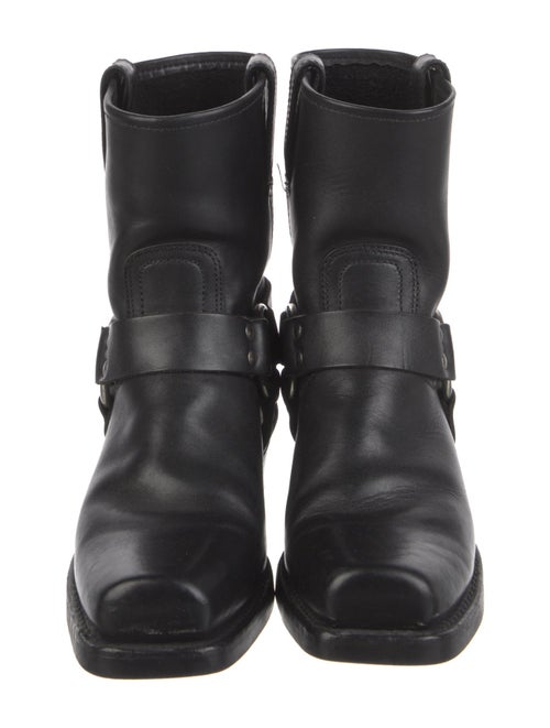 Frye Leather Moto Boots